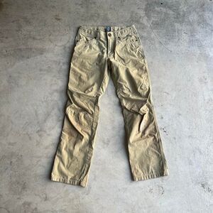 Kühl Tan Khakhi Pants Hiking Work Boys size M